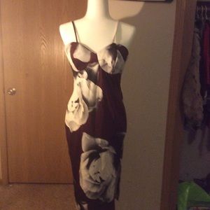NWOT beautiful strapless dress never worn